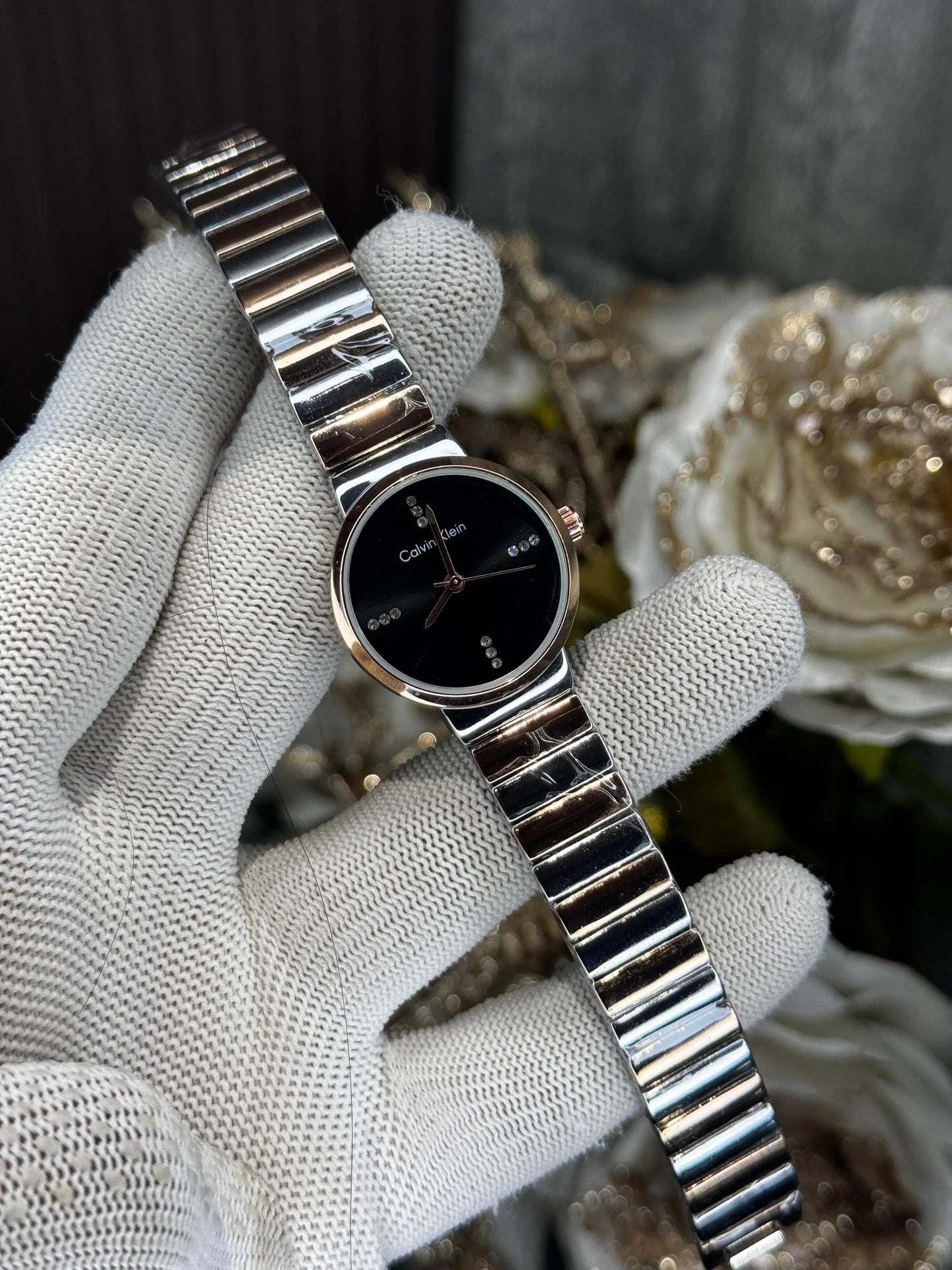 Calvin Klein Dual Tone Black Premium Women's Watch