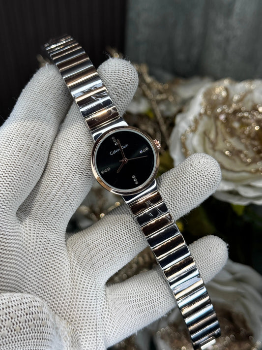 Calvin Klein Dual Tone Black Premium Women's Watch