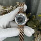 Swarovski Rose Gold Crystal Glass Premium Watch