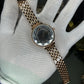 Swarovski Rose Gold Crystal Glass Premium Watch