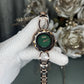 Gucc i Rose Gold Green Premium Watch