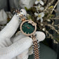 Gucci Dual Tone Green Premium Women's Watch