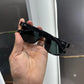 RayBan All Black Glossy Premium Shades 8283