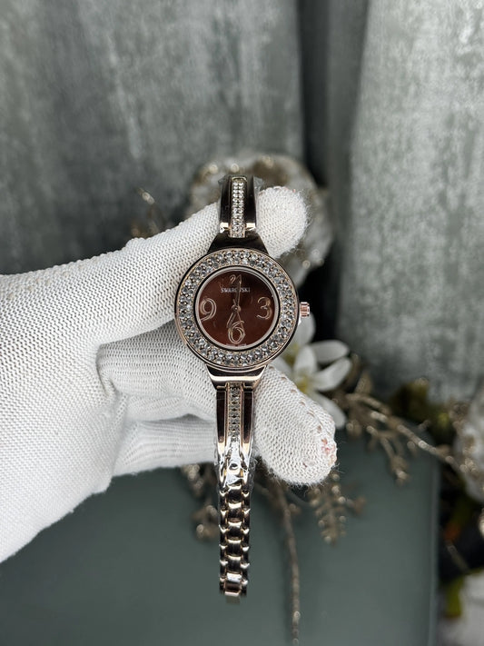 Swarovski Copper Brown Premium Women's Watch