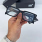 Mont Blanc 335 Green Shaded Premium Square Sunglasses