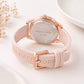 Michael Kors Blush Pink Silicone Strap Women's Watch | Premium Analog Luxury Watch